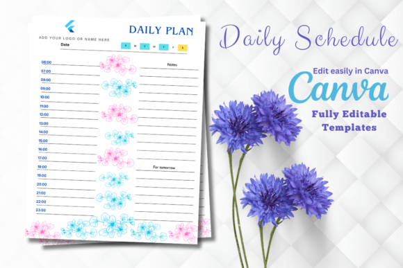 Download Editable Daily Schedule Template - Daily schedule Collection