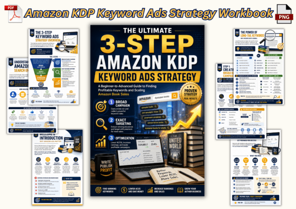 Download Amazon KDP Keyword Ads Strategy Workbook - Amazon Collection