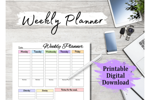 Download Weekly Planner Digital - Weekly planner Collection