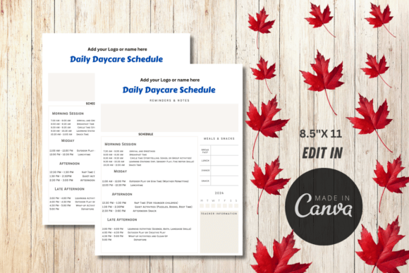 Download Editable Daily Schedule Template - Premium Resources